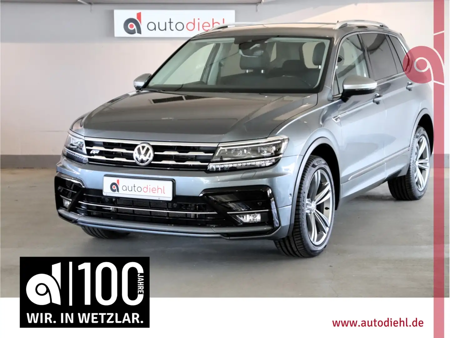 Volkswagen Tiguan Allspace 2.0 TDI DSG 4M Highline*R-Line Grau - 1