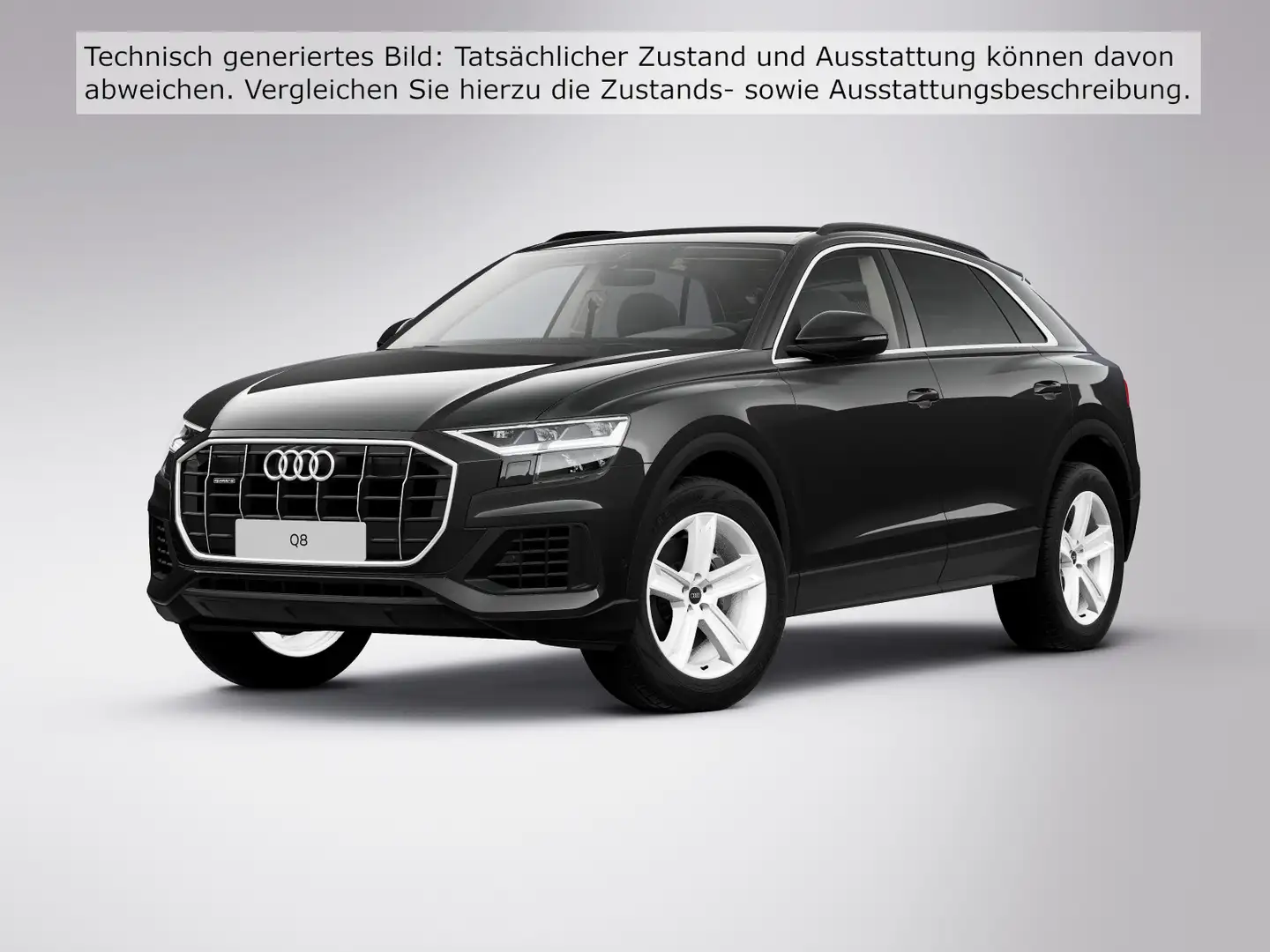 Audi Q8 55 TFSI q. Tiptr., ACC, Ambiente Plus, Memory Schwarz - 2