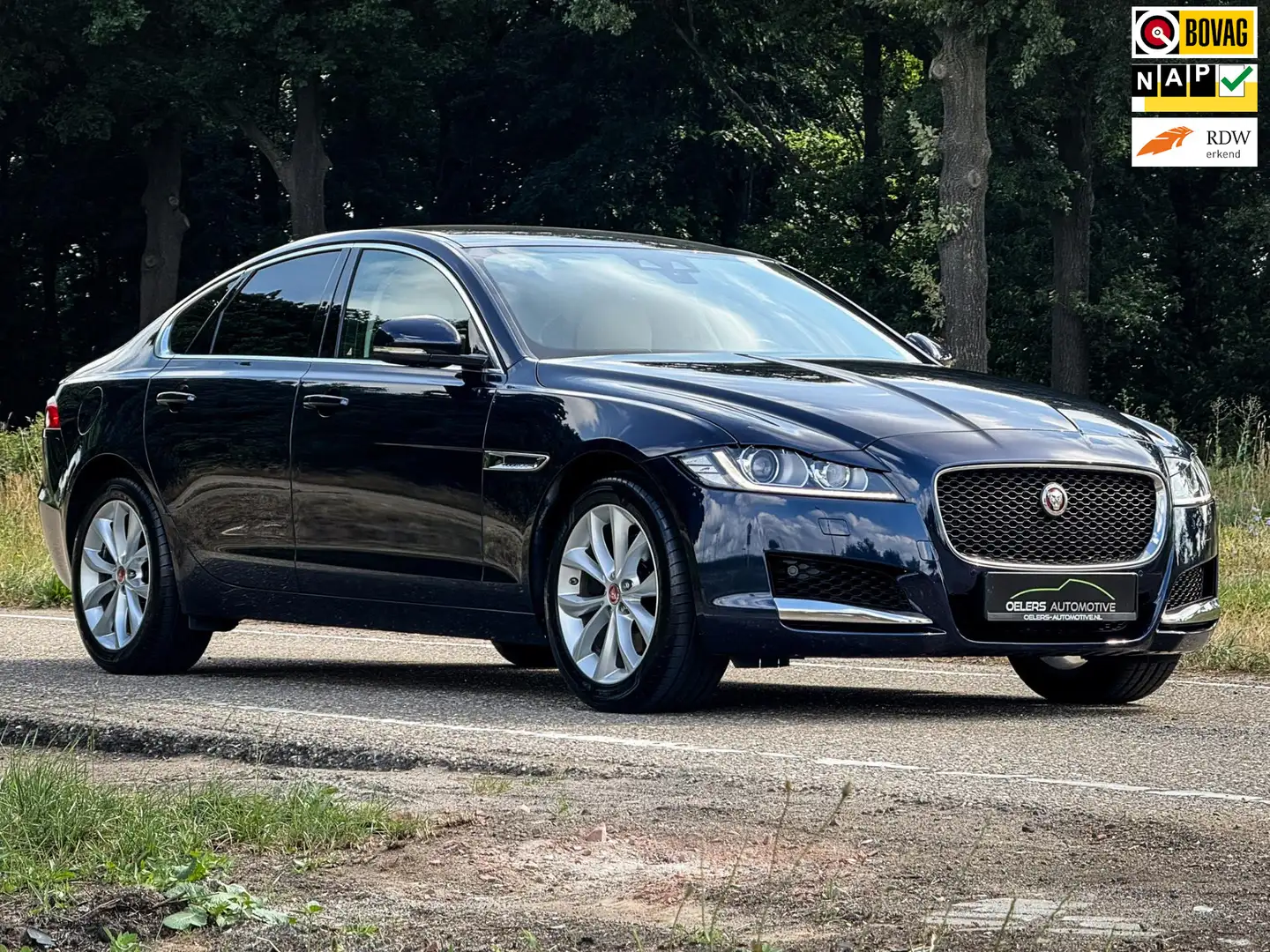 Jaguar XF 2.0 Prestige | Org. NL | Dealer ond. | Leder | Nav Blauw - 1