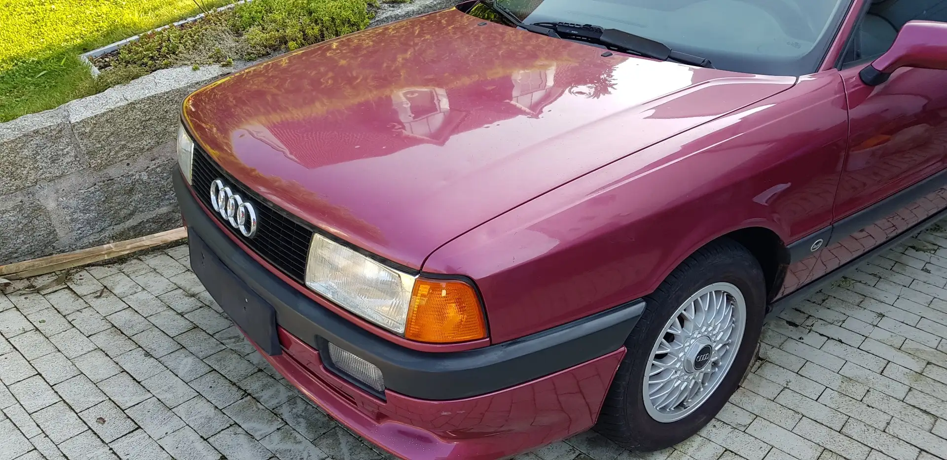 Audi 80 Sport Edition B3 16V 101KW 137PS Orginal Kamei Rot - 2