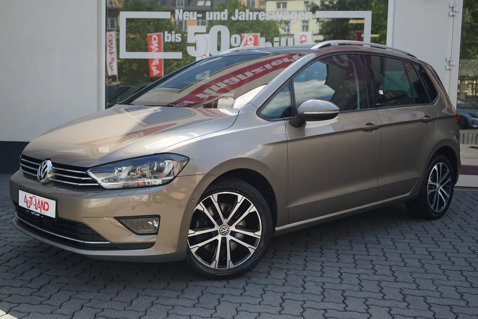 Volkswagen Golf Sportsvan Golf VII Sportsvan 2.0 TDI DSG Bi-Xenon Navi ACC Beige - 2