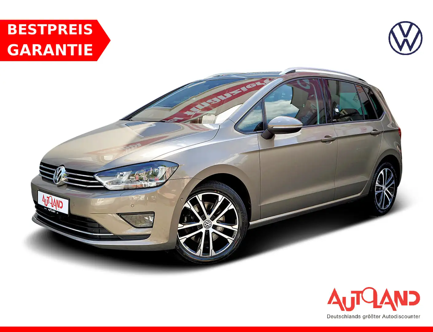 Volkswagen Golf Sportsvan Golf VII Sportsvan 2.0 TDI DSG Bi-Xenon Navi ACC Beige - 1