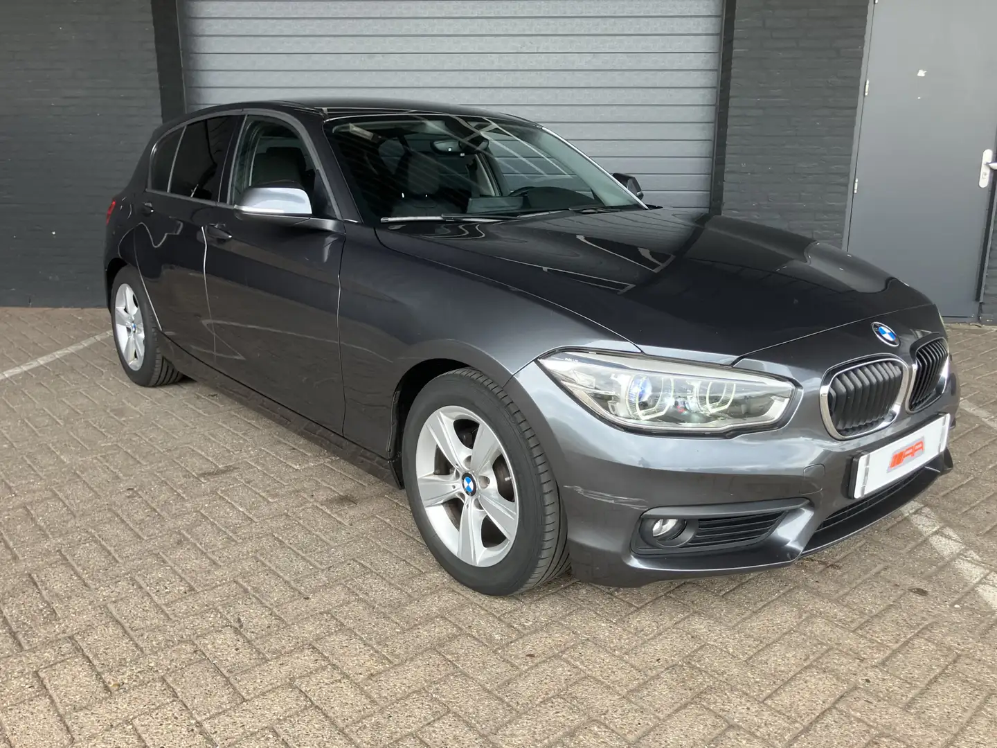 BMW 116 1-serie 116d XENON-LEDER-LED-NAVI Gris - 1