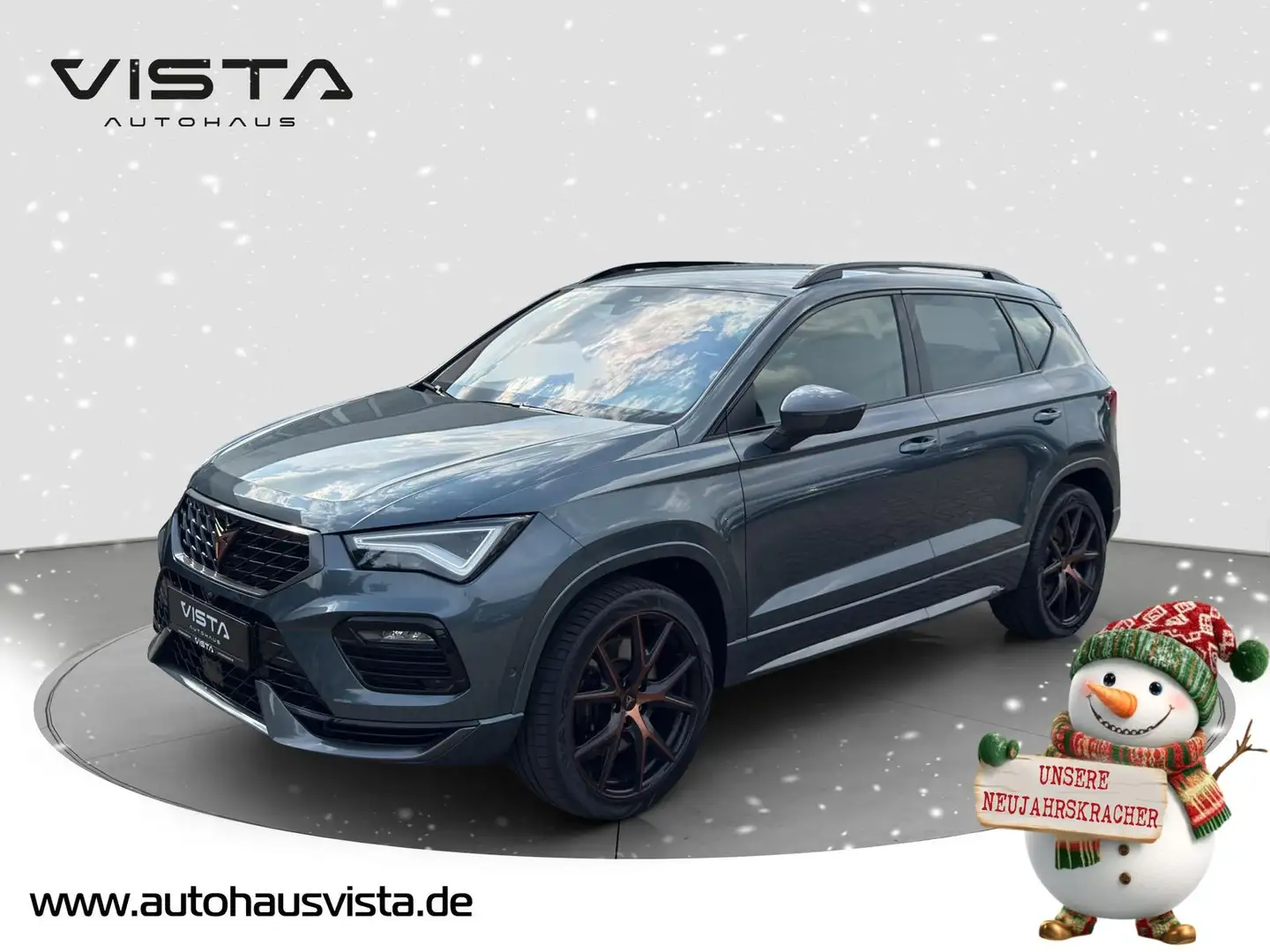 CUPRA Ateca Basis 2.0 TSI*VIRTU*4DRIVE*AHK*SHZ*APP-CAR Grau - 1