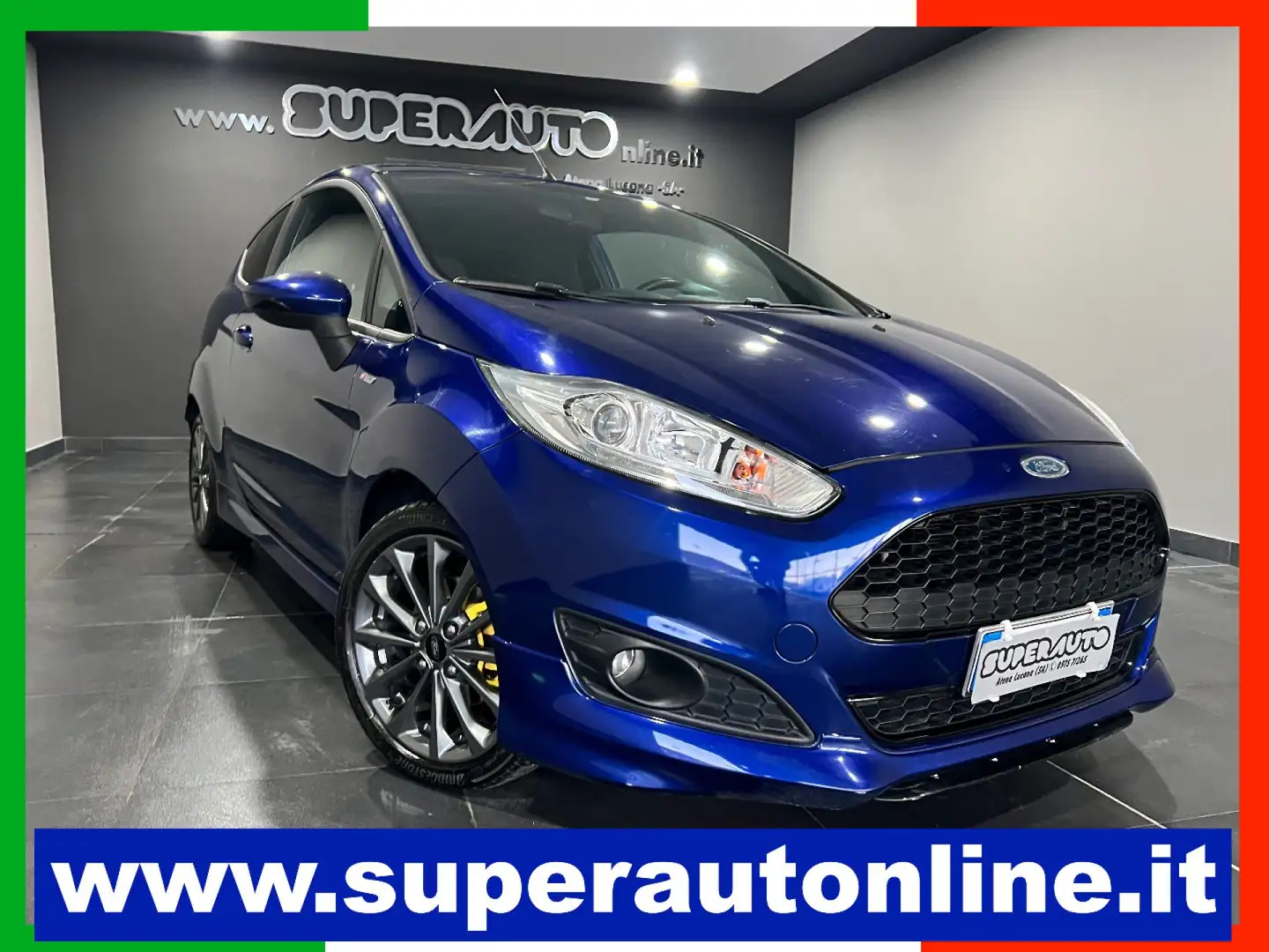 Ford Fiesta 3/P 1.5 TDCI ST- LINE Blu/Azzurro - 1