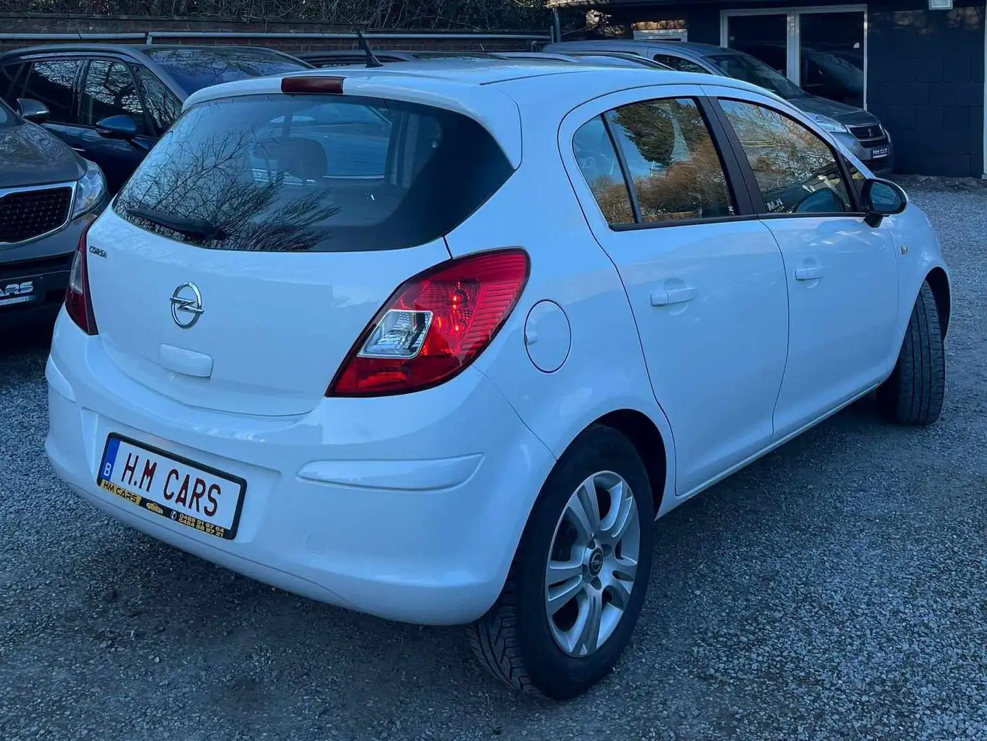 Opel Corsa 1.2i Black Edition Easytronic Weiß - 2