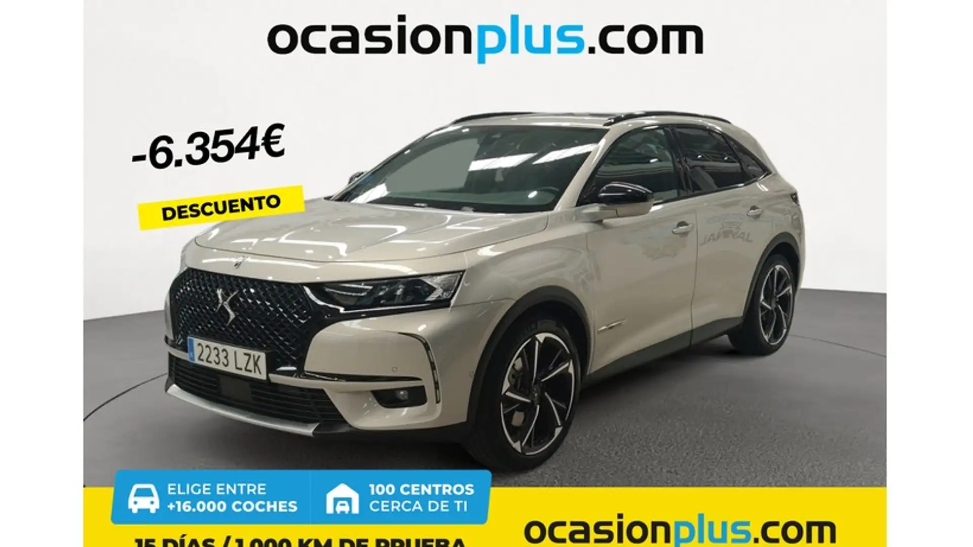 DS Automobiles DS 7 Crossback E-Tense Louvre Aut. 4x4 Jaune - 1