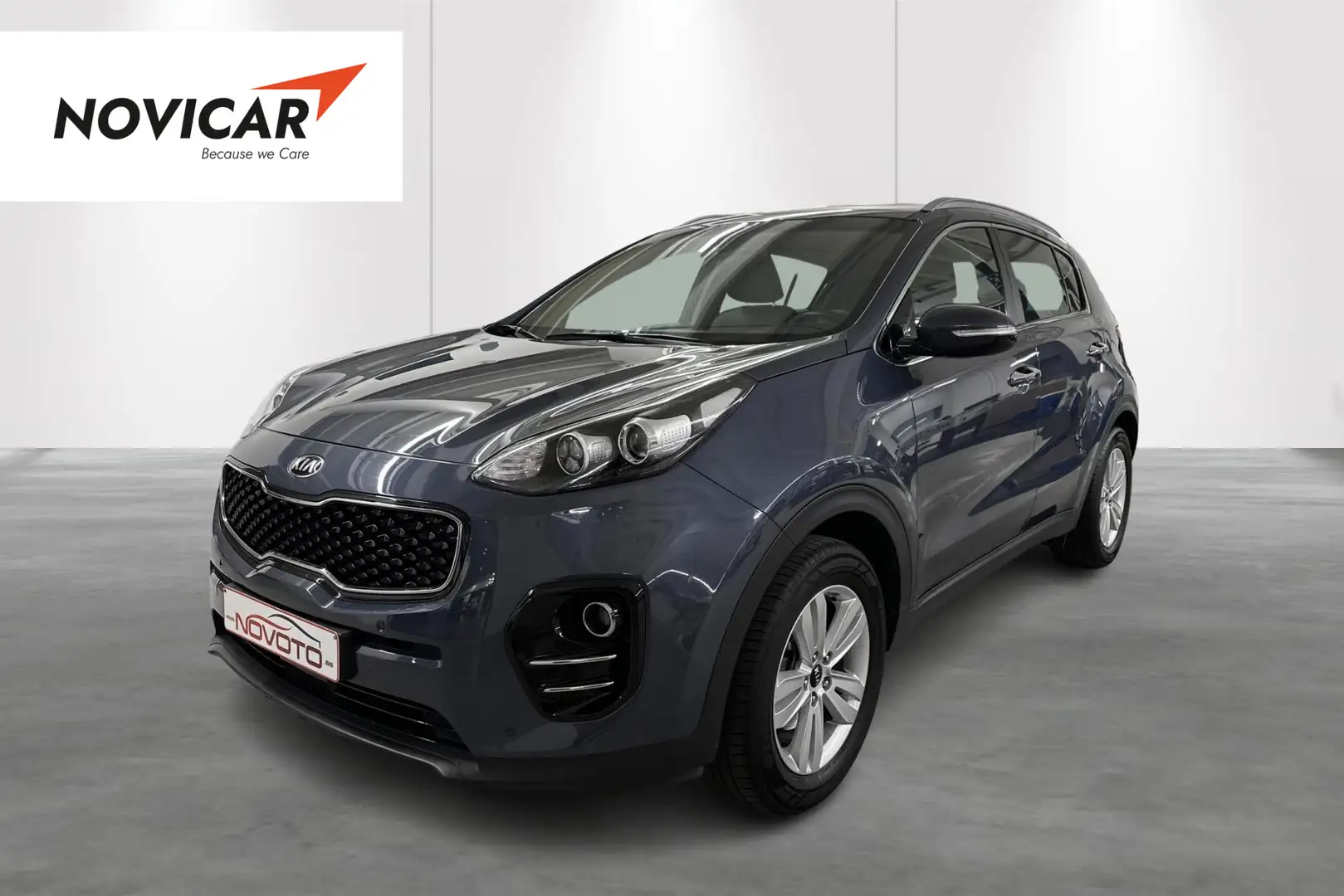 Kia Sportage Fusion 1.7 CRDi 141 2WD ISG Bleu - 1