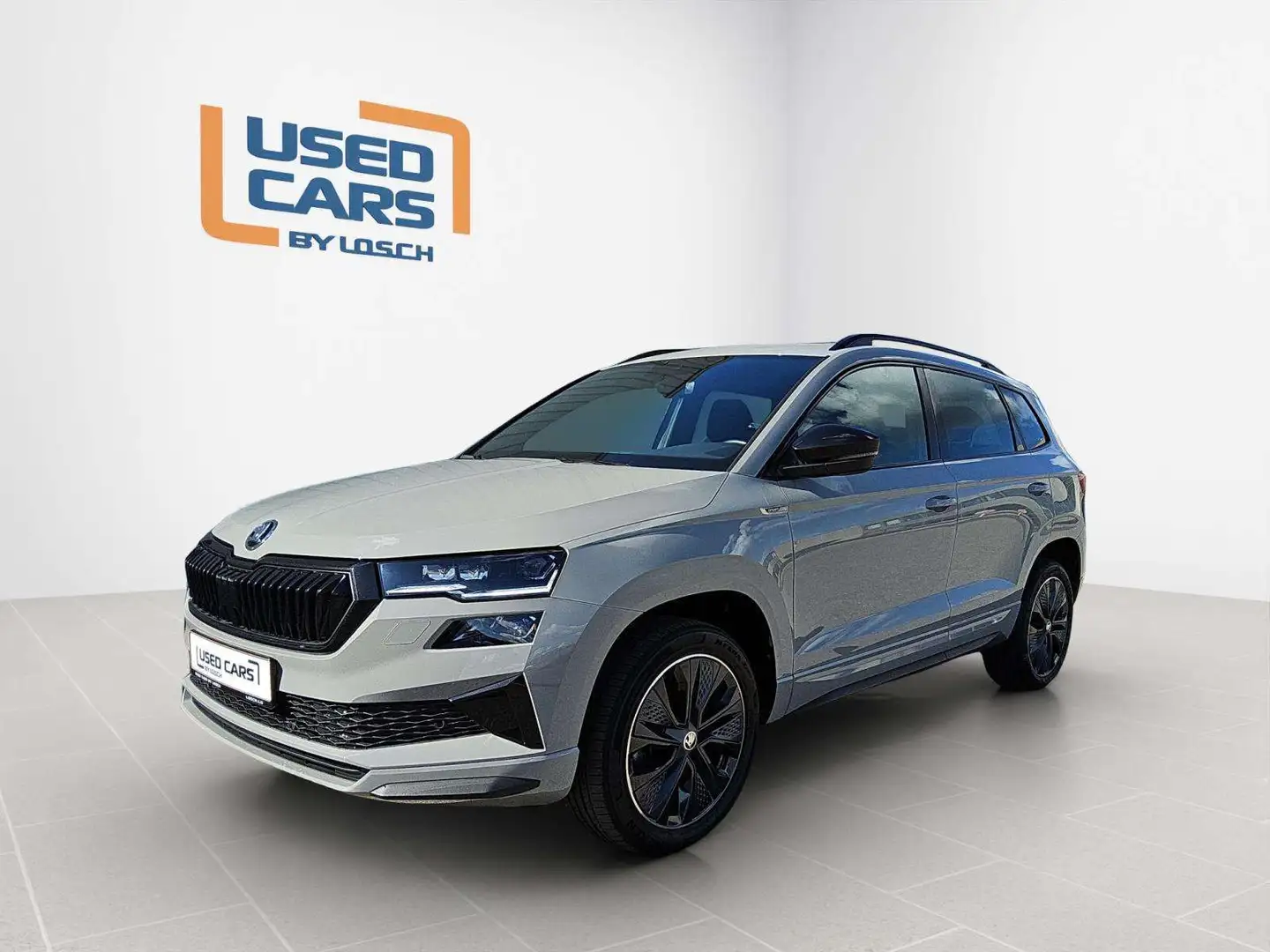Skoda Karoq Sportline+DSG+Pano+AHK Gris - 1