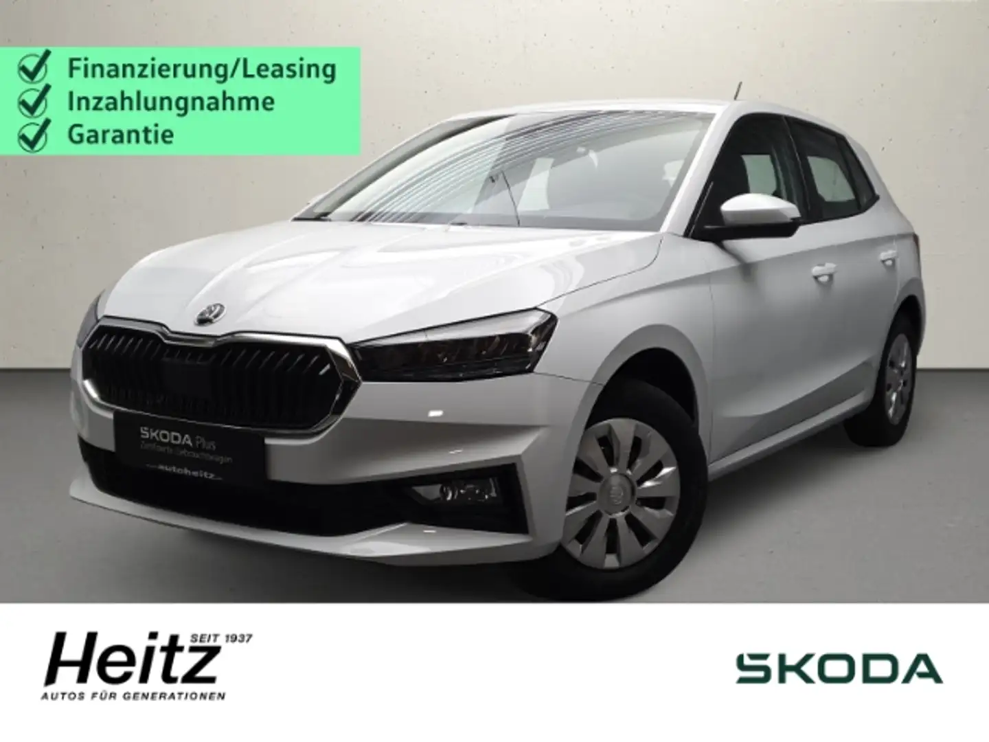 Skoda Fabia Essence 1.0 Klima LED Bluetooth SHZ PDC Bianco - 1