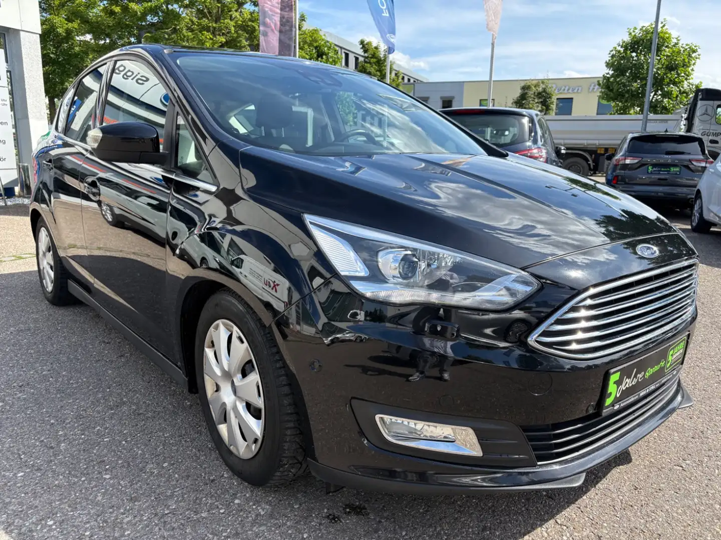 Ford C-Max 1.5 Titanium BI-XEN*NAV*SHZ*PDC*CAM*EL-KLAPPE Noir - 2