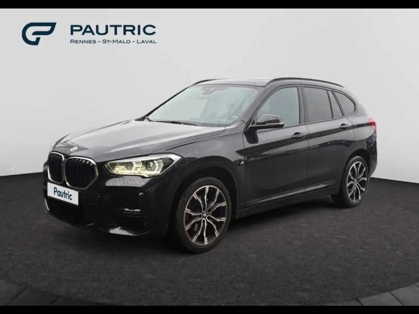 BMW X1 sDrive18dA 150ch M Sport Schwarz - 1