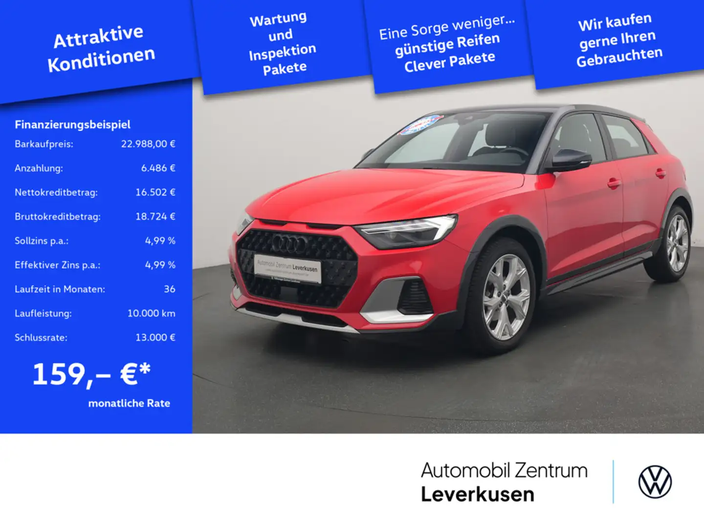 Audi A1 citycarver 35 KLIMA PDC SHZ NAVI LED Rot - 1