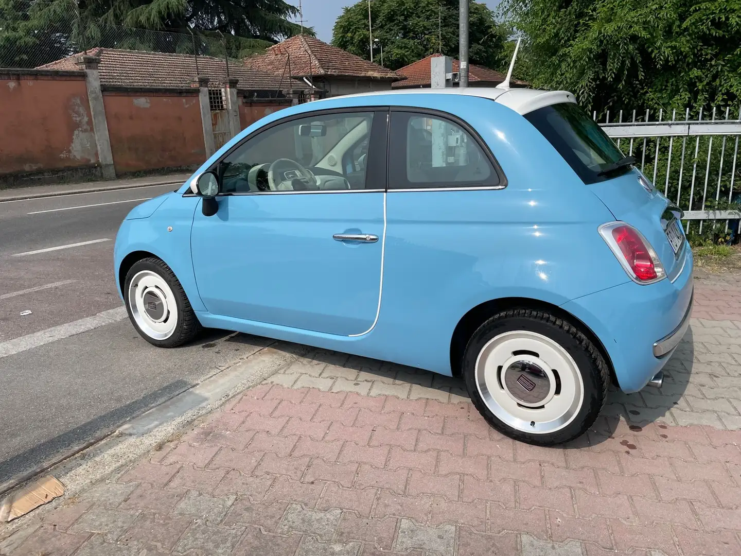 Fiat 500 500 1.2 Lounge 69cv my14 Blu/Azzurro - 2