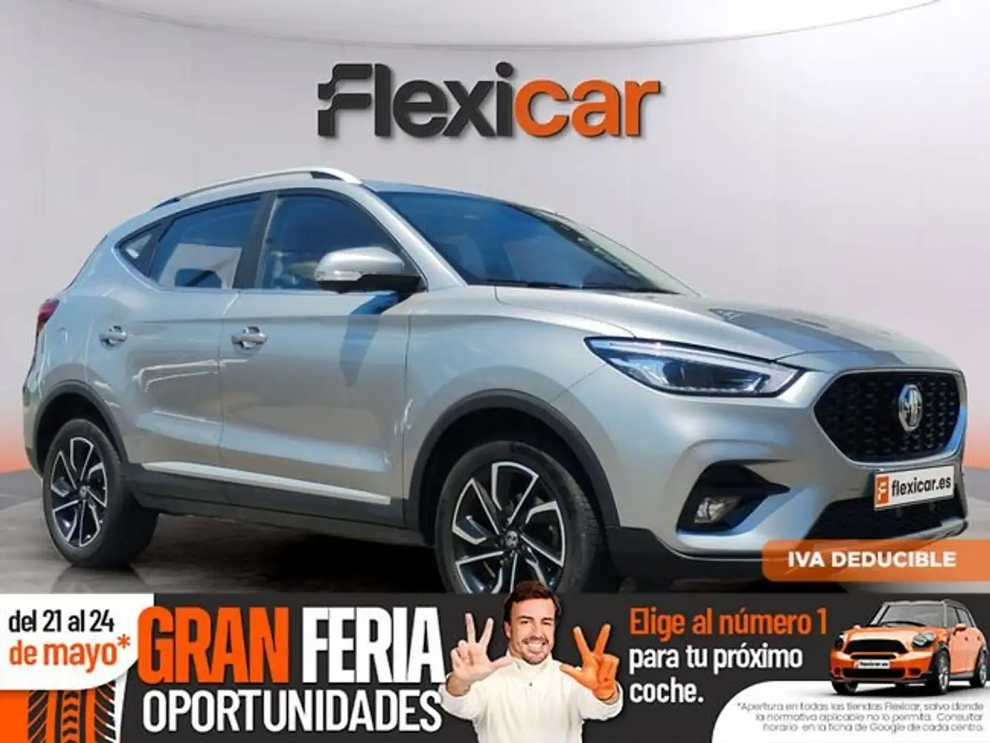 MG ZS 1.0T Luxury Auto Gris - 1