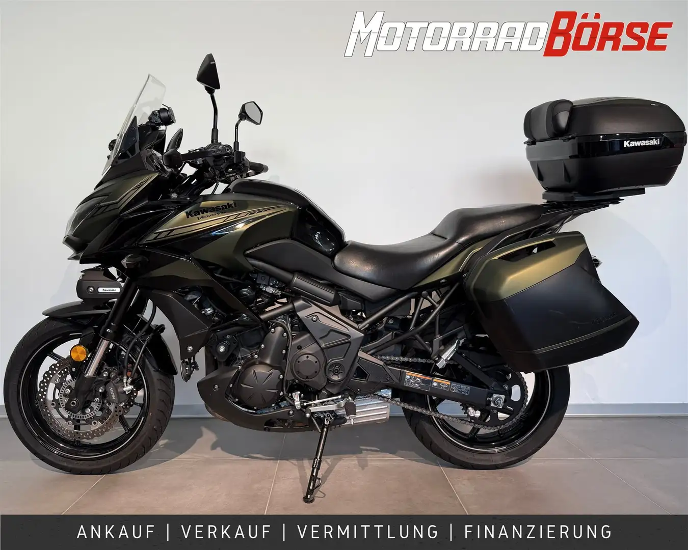 Kawasaki Versys 650 Teilzahlung ab 70 Euro monatlich Grün - 2