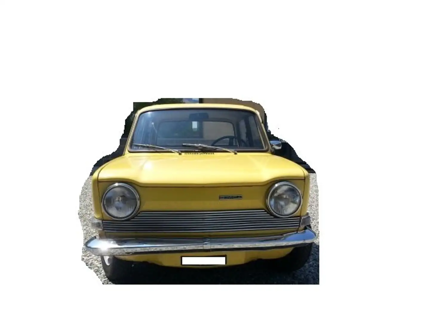 Oldtimer Simca 1000 LS - ISCRITTA ASI Yellow - 1