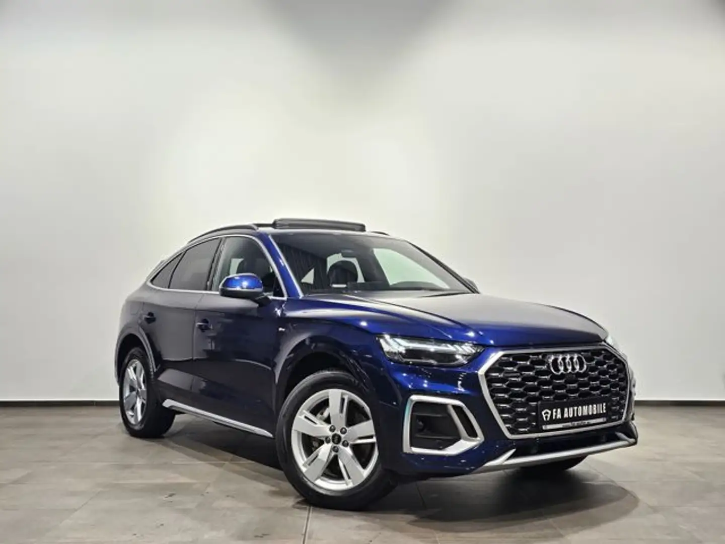 Audi Q5 Sportback 40 TDI Q S Line Pano Matrix Leder Blau - 2