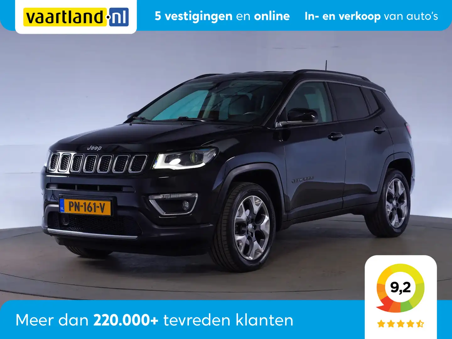 Jeep Compass 1.4 MultiAir Opening Edition 4x4 [ Carplay Half Le Negro - 1