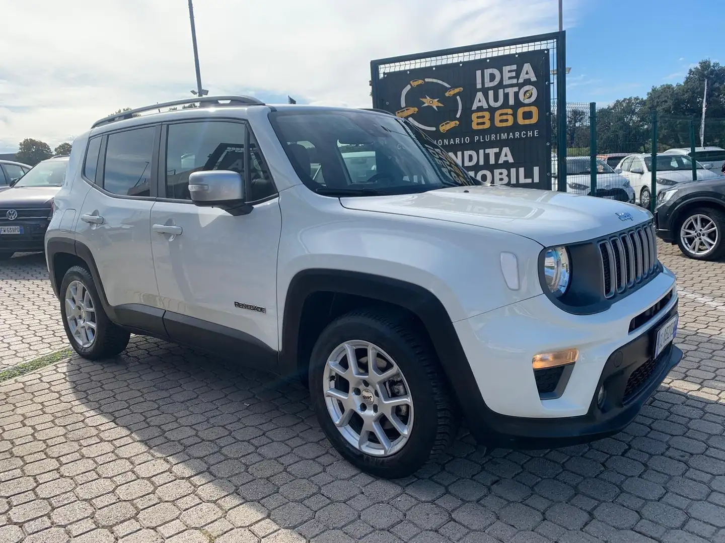 Jeep Renegade 1.5 turbo t4 mhev Limited 2wd PROMO FINANZIAMENTO Blanco - 1