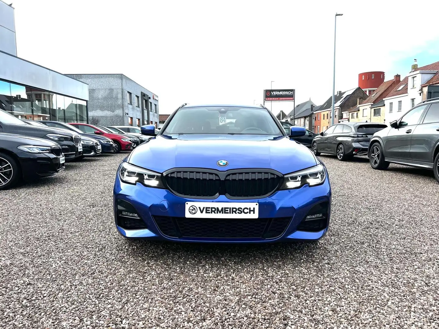 BMW 318 318i Touring Aut. M Sport*M-PACK*LED*APPLECARPLAY* Blauw - 2