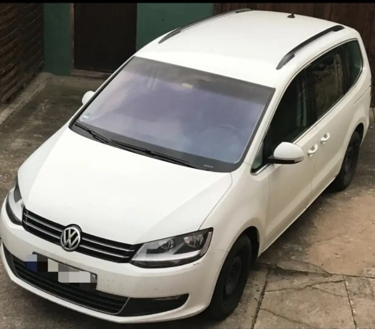 Volkswagen Sharan 2.0 TDI BlueMotion Technology Comfortline Weiß - 1