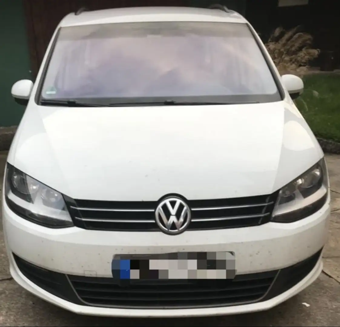 Volkswagen Sharan 2.0 TDI BlueMotion Technology Comfortline Weiß - 2
