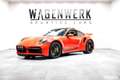 Porsche 992 Turbo S PDK SONDERFARBE GLASDACH SITZKÜHLUNG INNO Orange - thumbnail 7