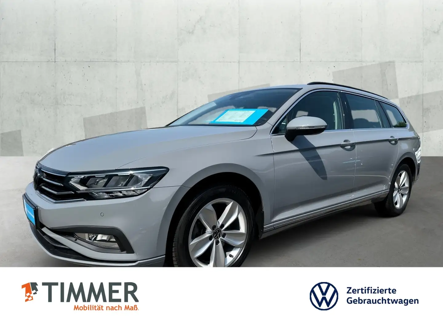 Volkswagen Passat Variant 2.0 TDI DSG BUSINESS *AHK *TRAVEL *RKAM *LED * Grijs - 1