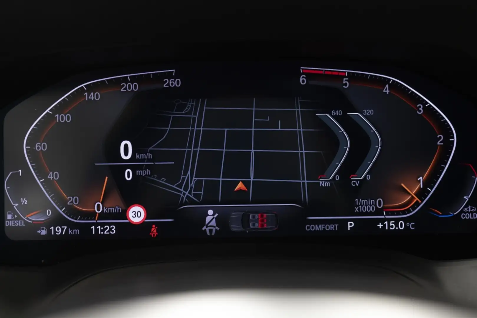 BMW 330 330dA Touring Gris - 2