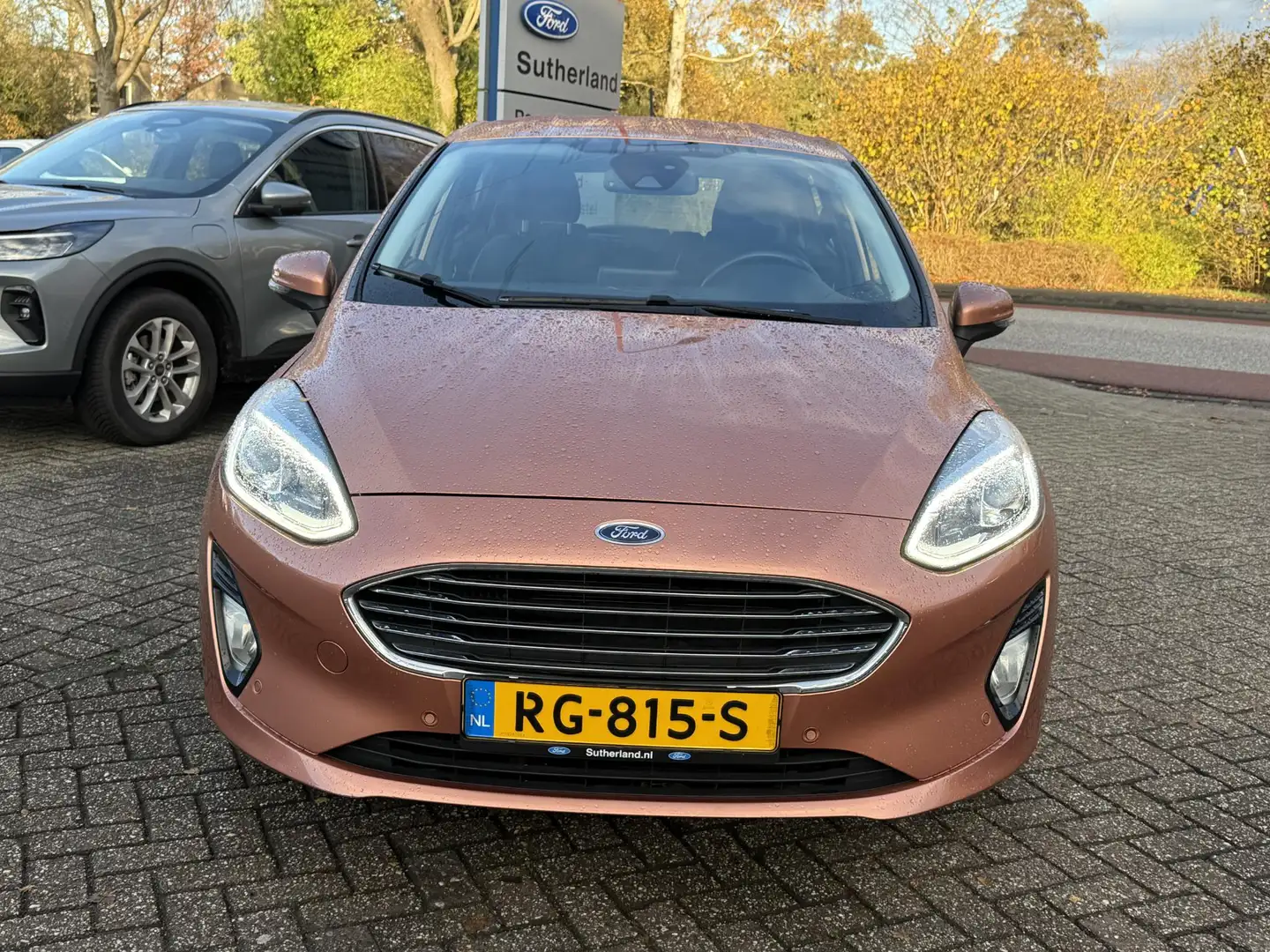 Ford Fiesta 1.0 EcoBoost Titanium 100pk Trekhaak | Camera | Cl Oranje - 2