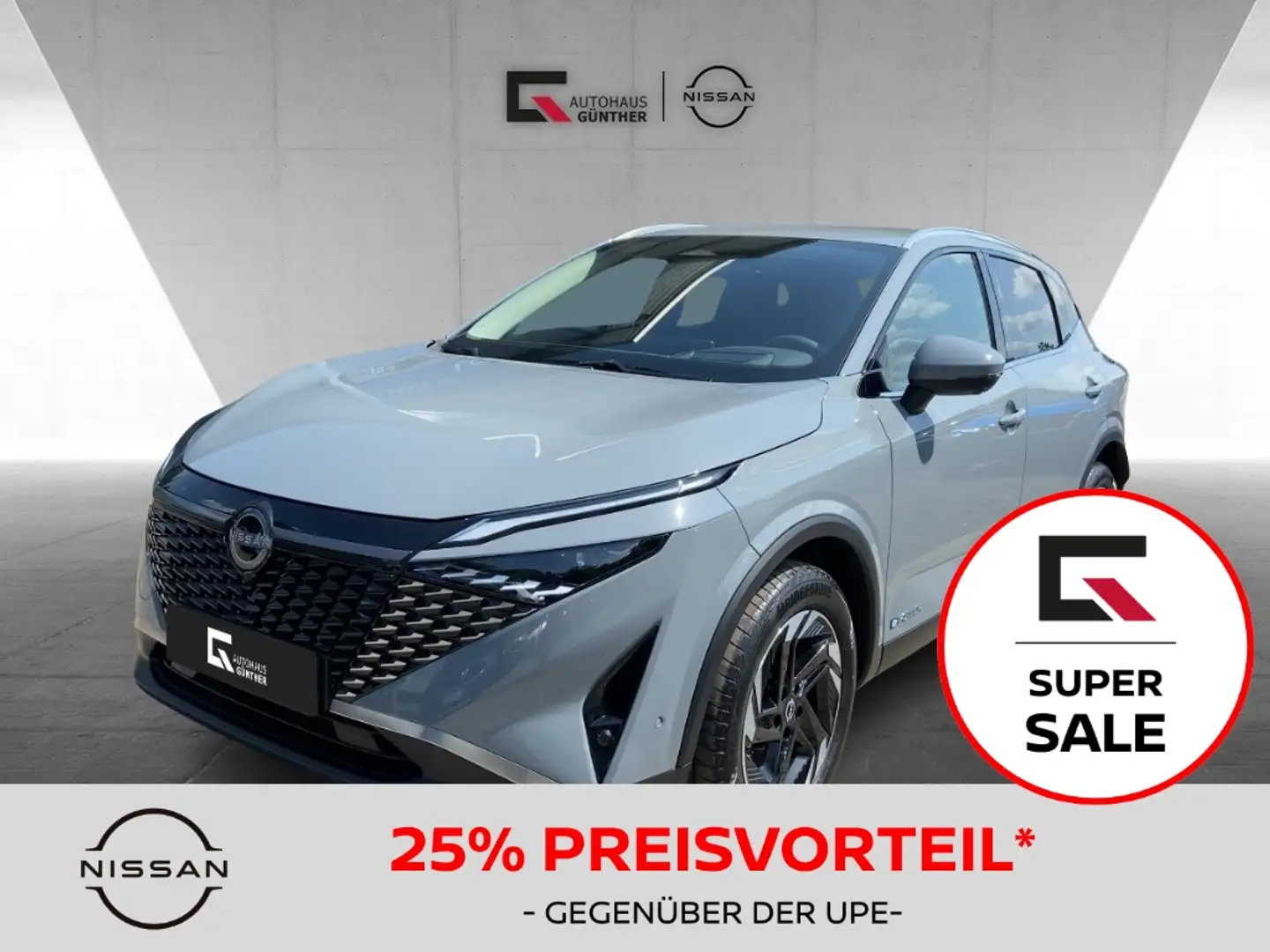 Nissan Qashqai N-CONNECTA Autom. Winter/HUD/360°/e-POWER Grau - 1