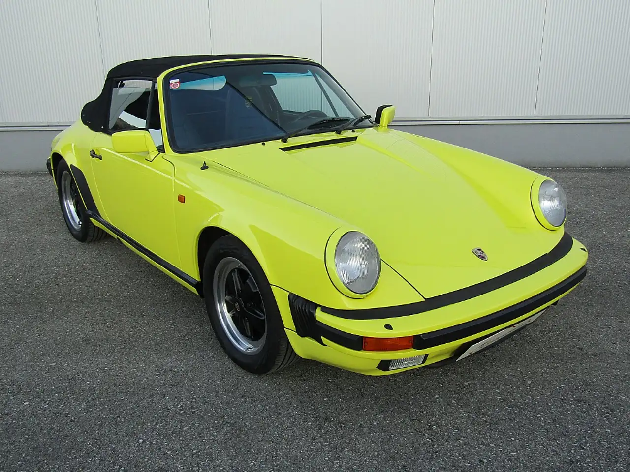 Porsche 911 SC SC Cabrio orig. Hellgelb, foto 7