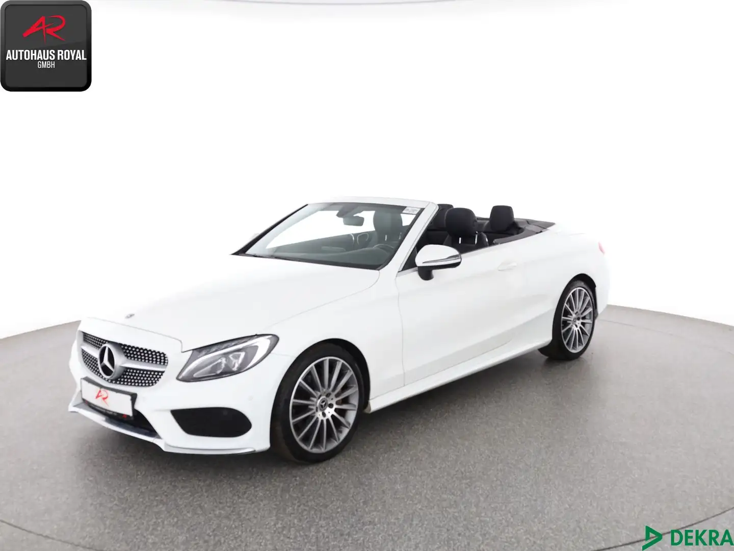 Mercedes-Benz C 200 C 200 Cabrio 3x AMG AKT.PARKASSIST,AMBIENTE,SH Weiß - 1