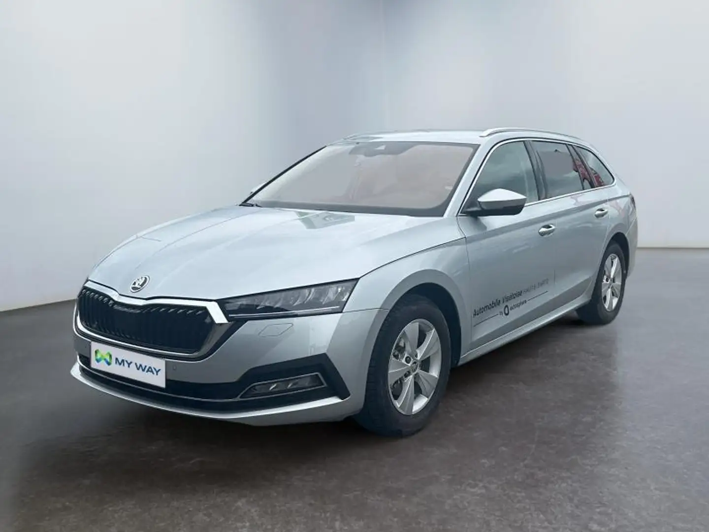 Skoda Octavia clever*boiteauto*diesel*camera*gps*carplay Zilver - 1