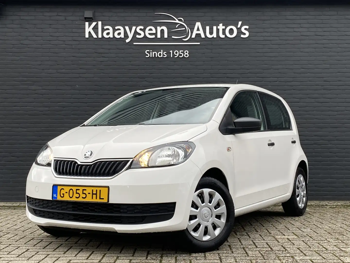 Skoda Citigo 1.0 Greentech Active | 1e eigenaar | elektrische r Wit - 1