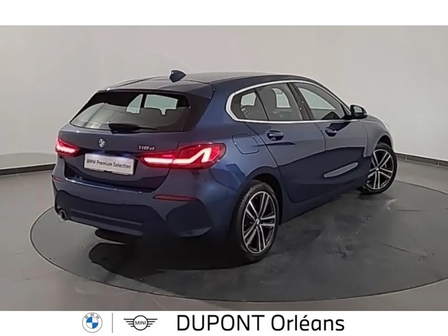 BMW 116 116d 116ch Business Design Bleu - 2