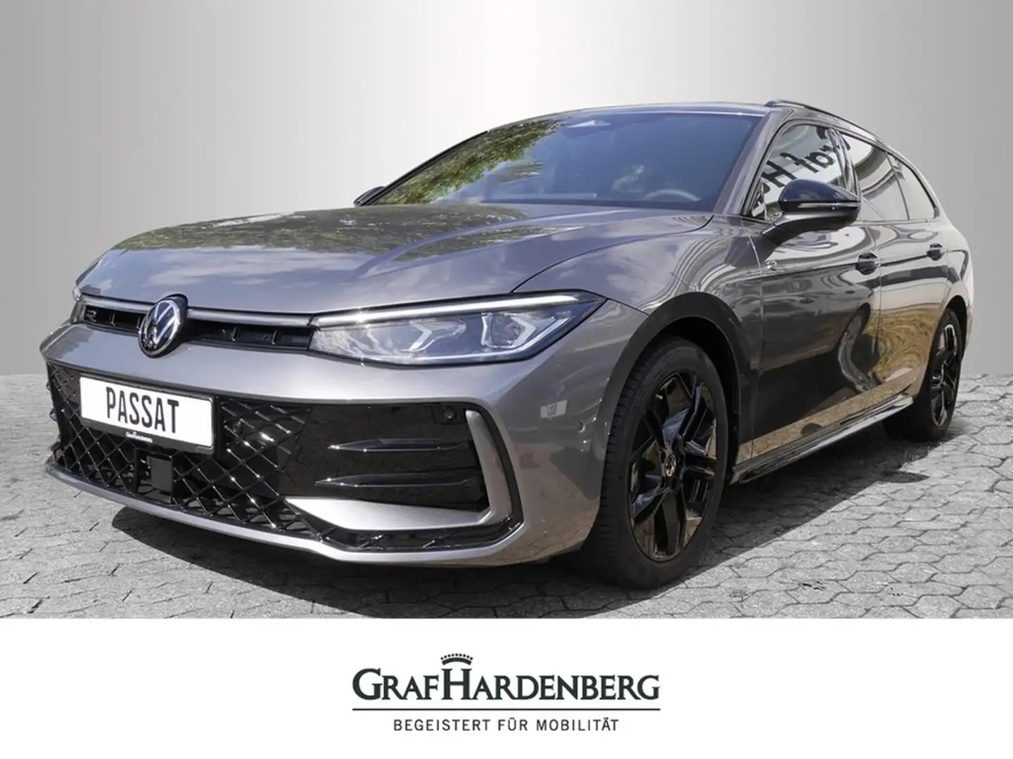 Volkswagen Passat 2,0l TDI 4M DSG *R-LINE* BLACK*KAMERA*IQ*HUD*SOFOR Grau - 1