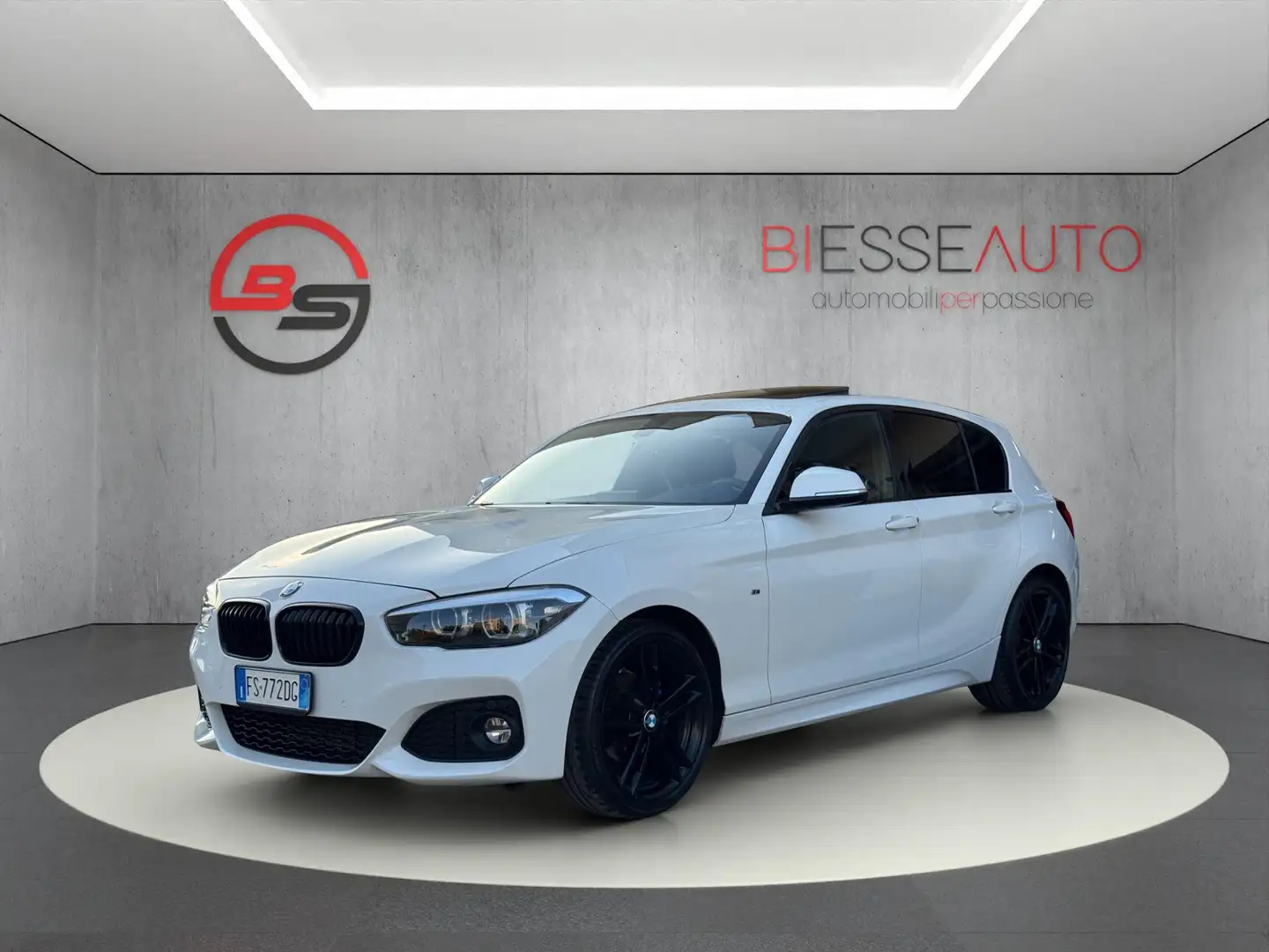 BMW 114 d Msport 5p Wit - 1