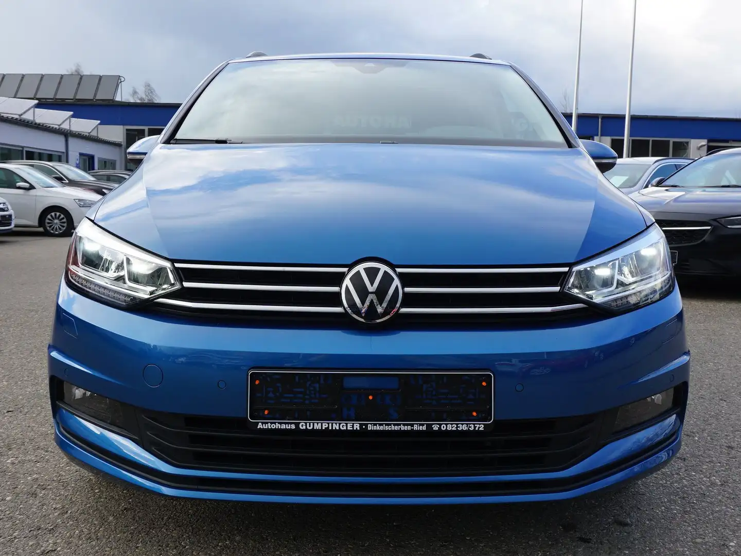 Volkswagen Touran 1.5 TSI ACT OPF DSG Comfortline ! AHK !! 8-fach !! Bleu - 2