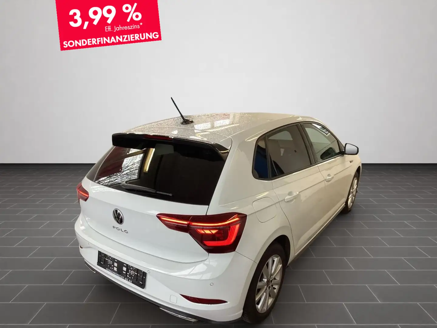 Volkswagen Polo 1.0 TSI DSG R-Line, Navi, Sitzh., IQ-Light, Weiß - 2