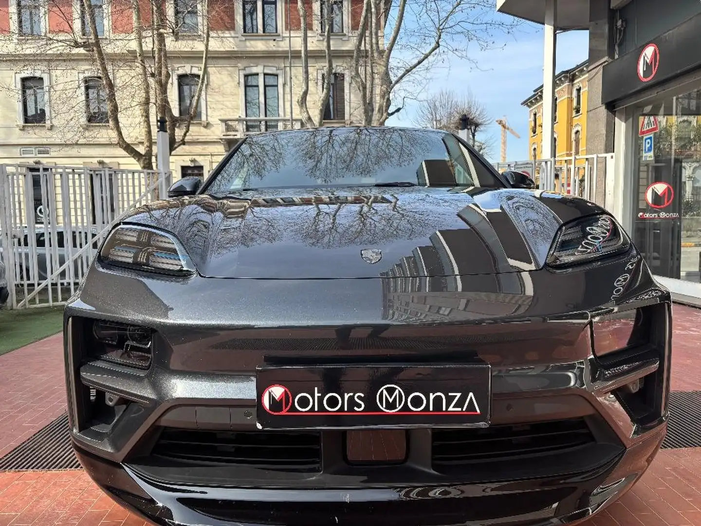 Porsche Macan TURBO  Elettrica-tetto pan -cerchi 22"-iva esposta Grau - 1