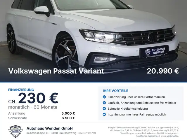 Volkswagen Passat Variant 2.0 TDI DSG Business R line ACC/K