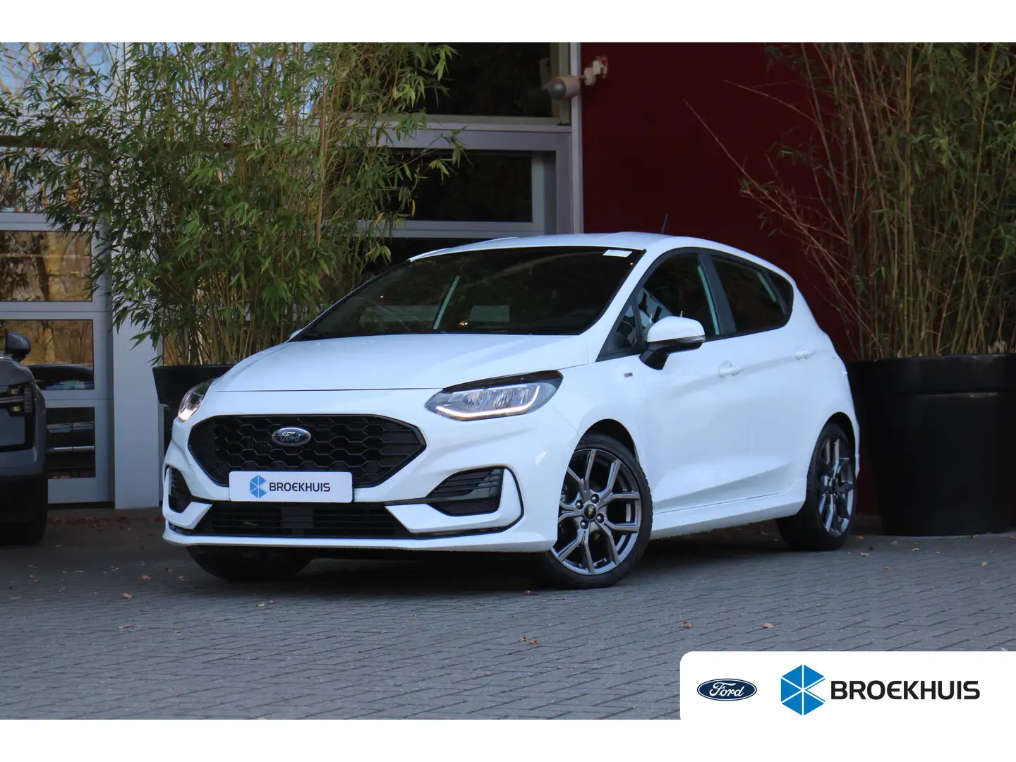 Ford Fiesta 1.0 EcoBoost Hybrid ST-Line | DAB | Keyless | Lich Blanc - 1