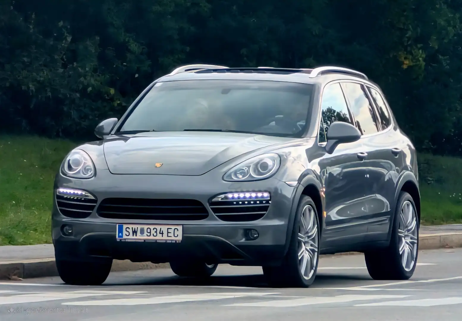 Porsche Cayenne II 3,0 Diesel Aut. Grau - 1