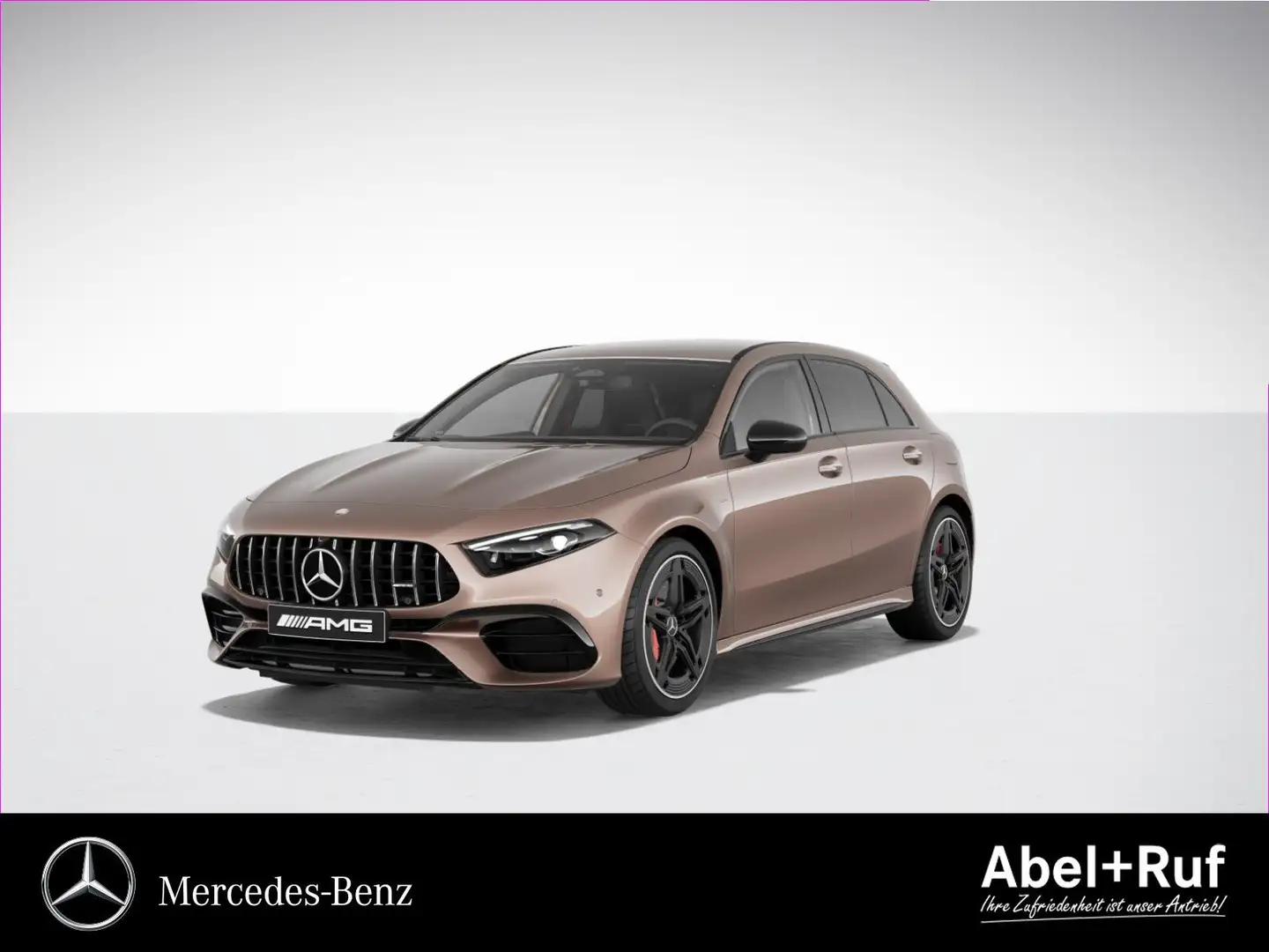 Mercedes-Benz A 45 AMG A 45 S AMG 4M+ MULTI+NIGHT+Burme+TotW+AHK+360° Gold - 1