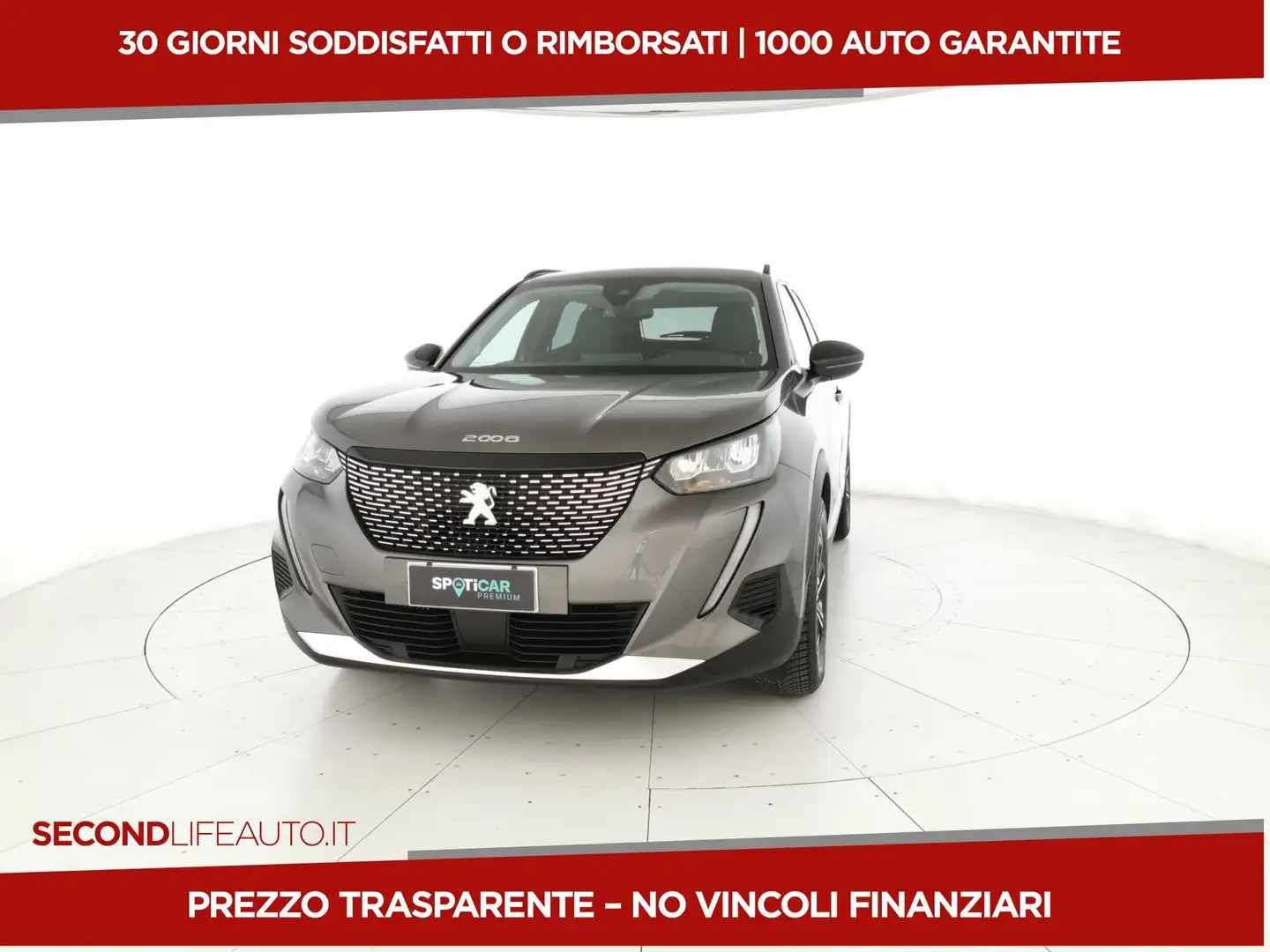 Peugeot 2008 1.2 puretech Allure Pack s&s 130cv Grigio - 1