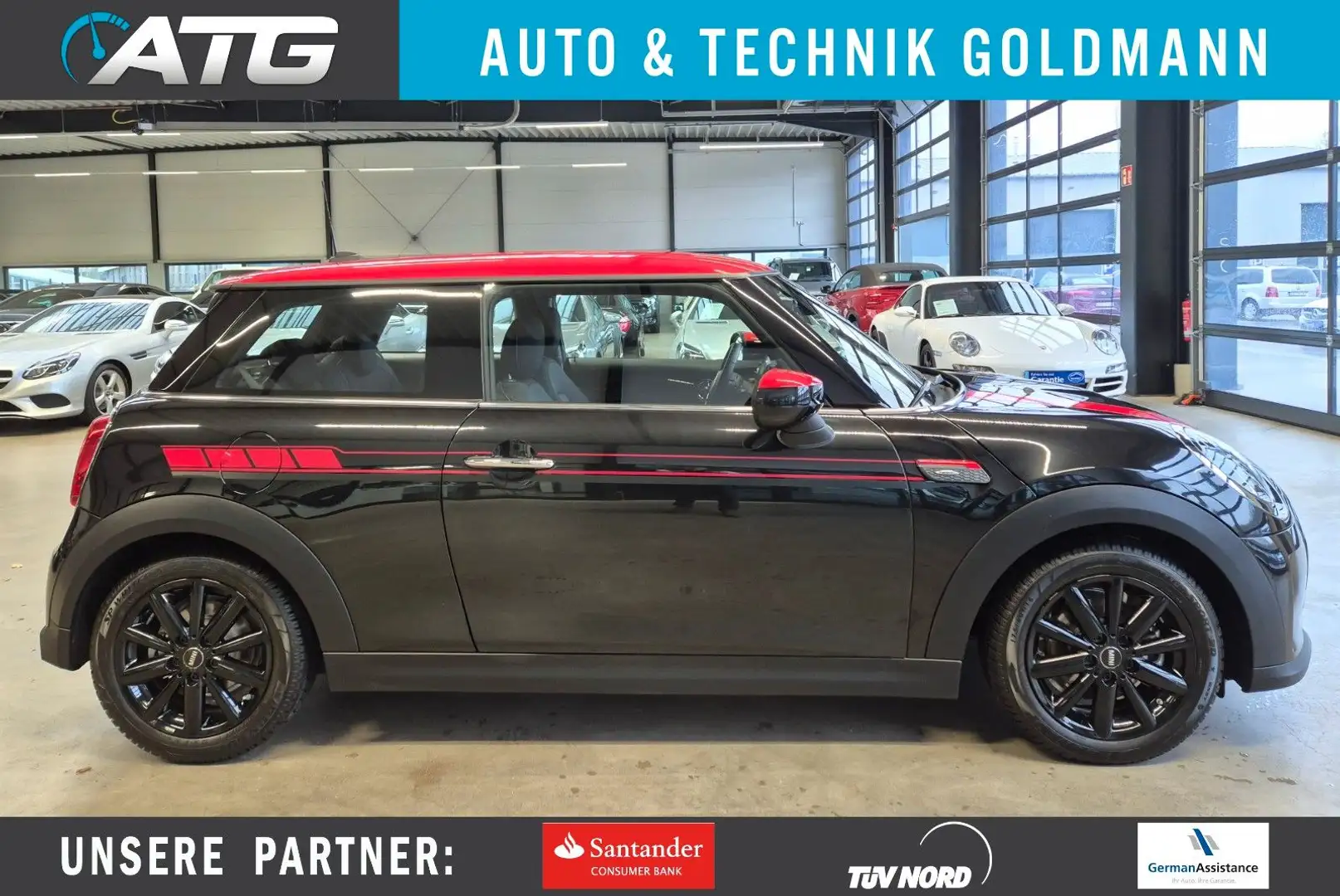 MINI Cooper ESSENTIAL TRIM CARPLAY NAVI LED SHZ PDC Schwarz - 1