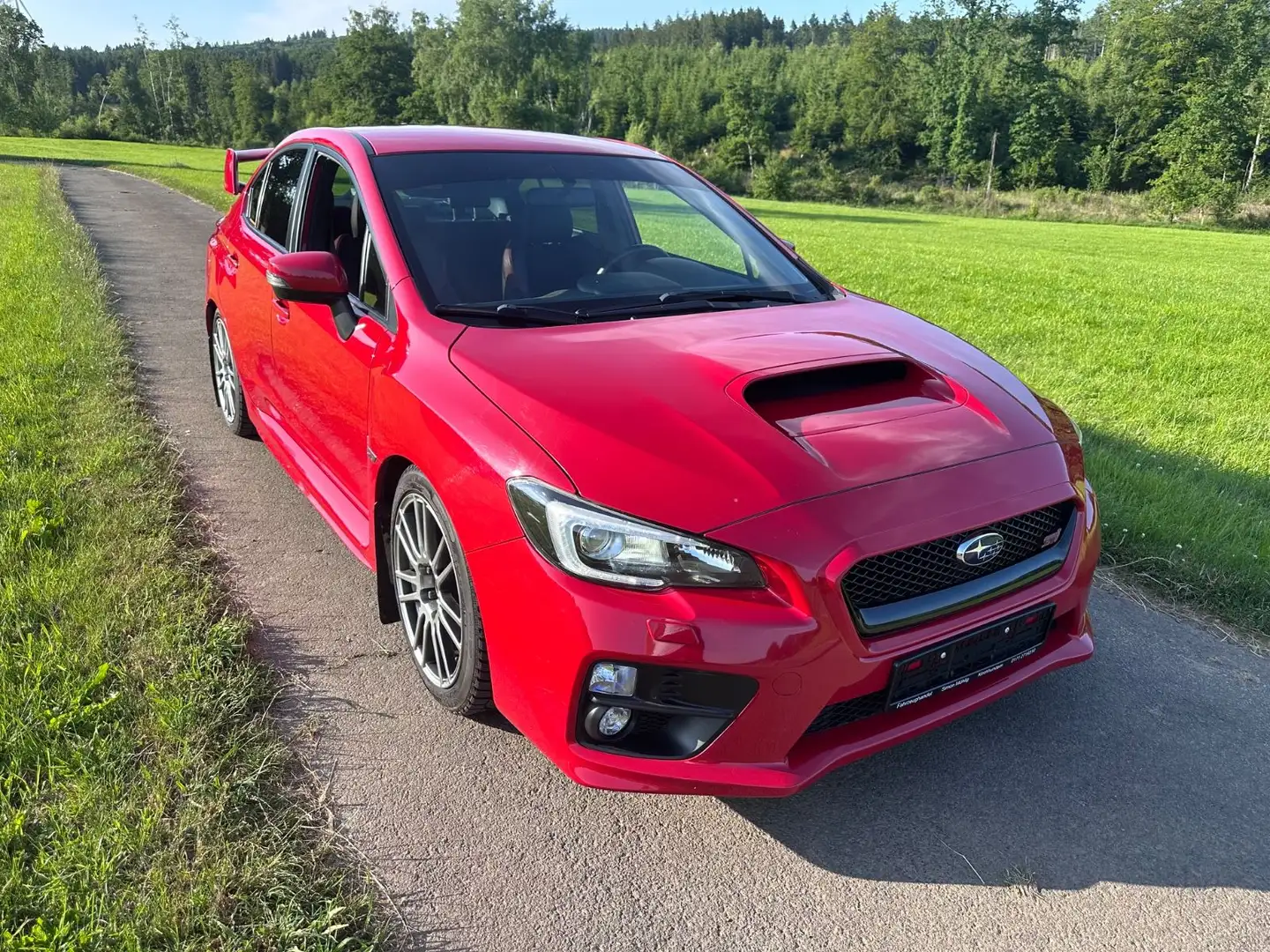 Subaru Impreza WRX STI Sport 300ps Rood - 2