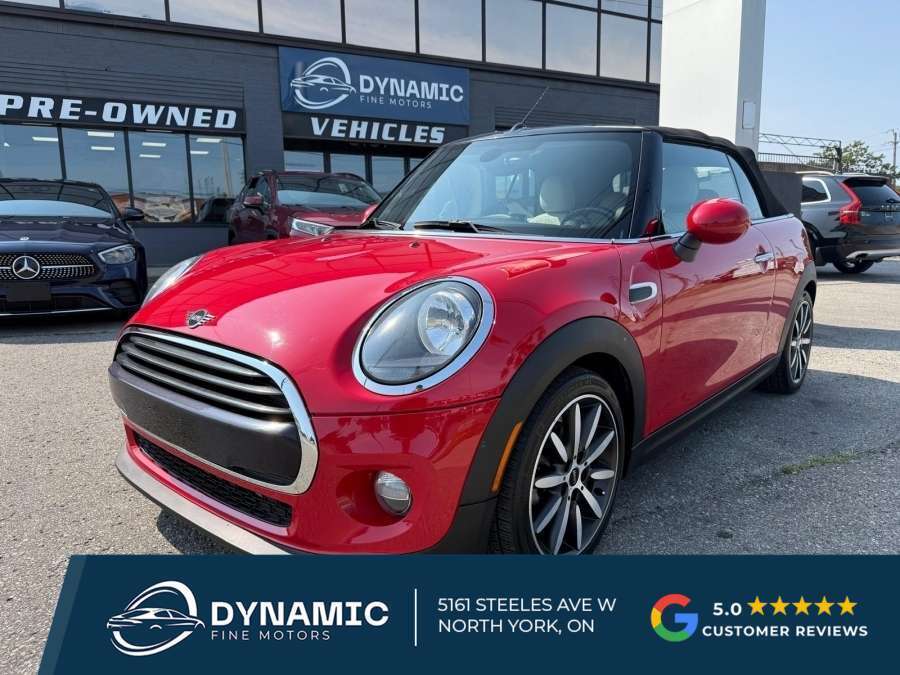 2019 MINI Convertible COOPER/ NO ACCIDENTS/ LEATHER/ NAVI/ REAR CAM